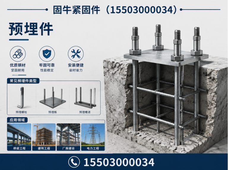 临漳县固牛紧固件展示图
